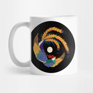 Minhwa: Asian Phoenix G Type (Korean traditional/folk art) Mug